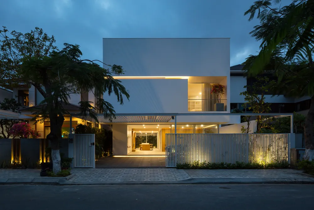 Ngôi nhà là tổ ấm của gia đình ba thế hệ, họ có chung sở thích yêu thiên nhiên.