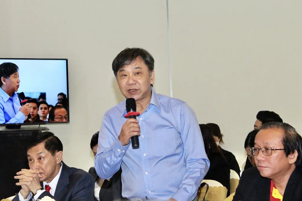 TS Phạm Trung Lương, Nguyên Phó viện trưởng Viện Nghiên cứu phát triển du lịch phát biểu tại hội thảo. TS Phạm Trung Lương, Nguyên Phó viện trưởng Viện Nghiên cứu phát triển du lịch phát biểu tại hội thảo.