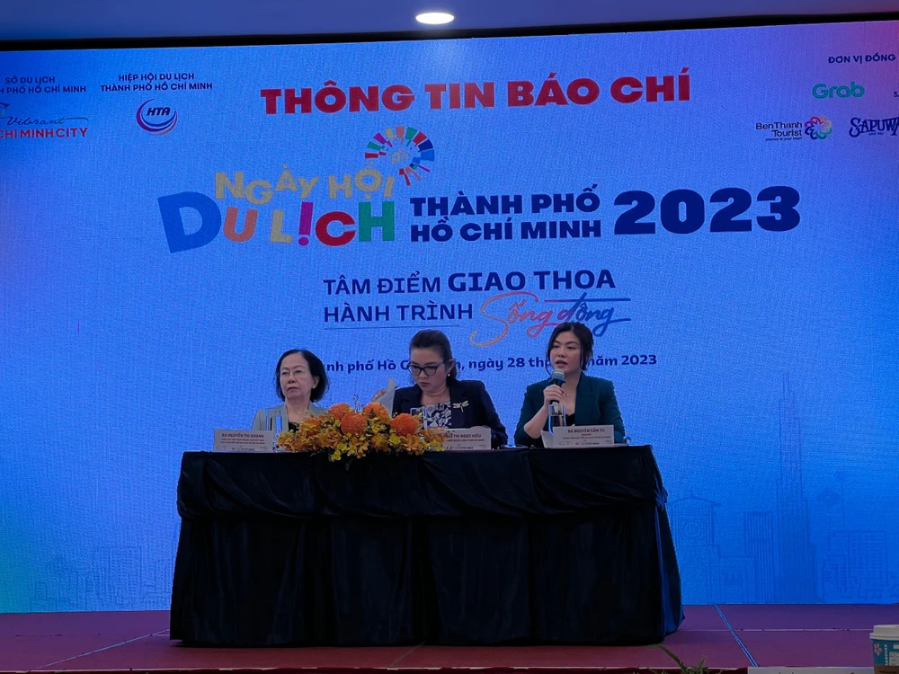 Ngày hội Du lịch TP.HCM 2023 với chủ đề “Tâm điểm giao thoa – Hành trình sống động”.