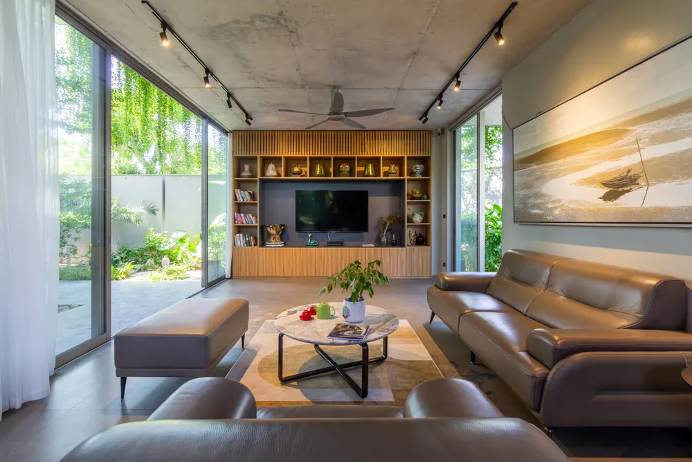 Công trình nằm trong khu đô thị lớn.