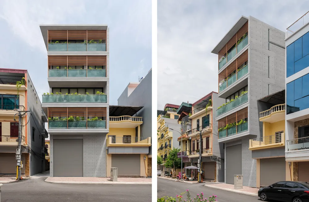 Căn hộ dịch vụ 6 tầng 'mát mắt' nhờ cây xanh ảnh 1