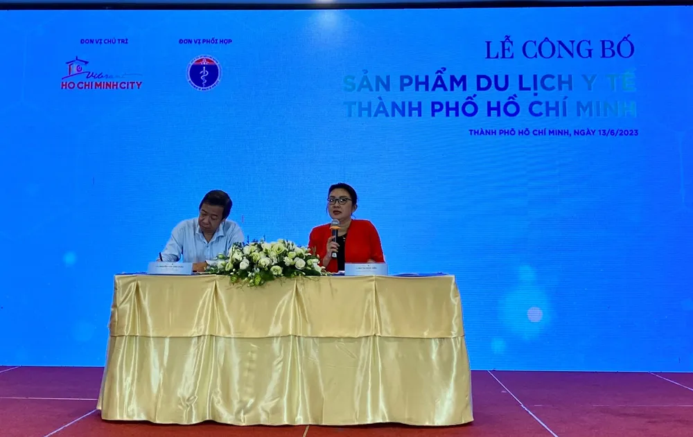 Sở Du lịch TP.HCM tổ chức lễ công bố sản phẩm du lịch y tế năm 2023. Sở Du lịch TP.HCM tổ chức lễ công bố sản phẩm du lịch y tế năm 2023.