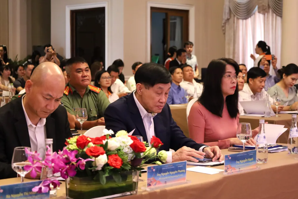 Họp báo lễ hội sông nước TP.HCM lần thứ nhất năm 2023.