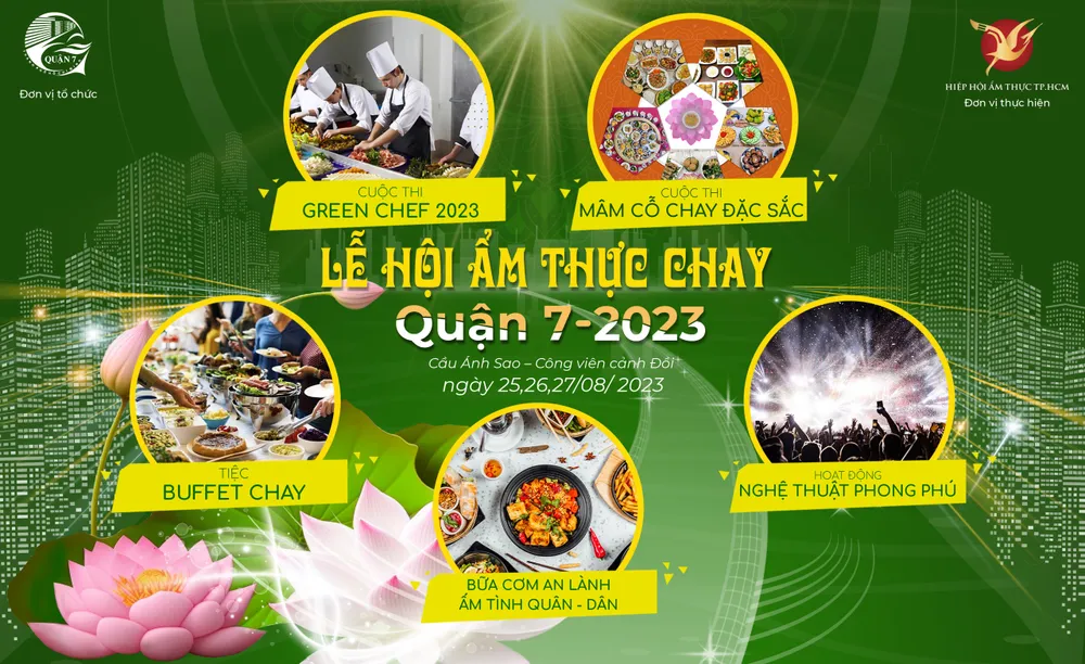 Lễ hội ẩm thực chay quận 7.