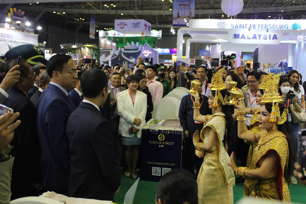 Hội chợ Du lịch quốc tế TP.HCM lần thứ 17 năm 2023 được khai mạc vào sáng 7-9.