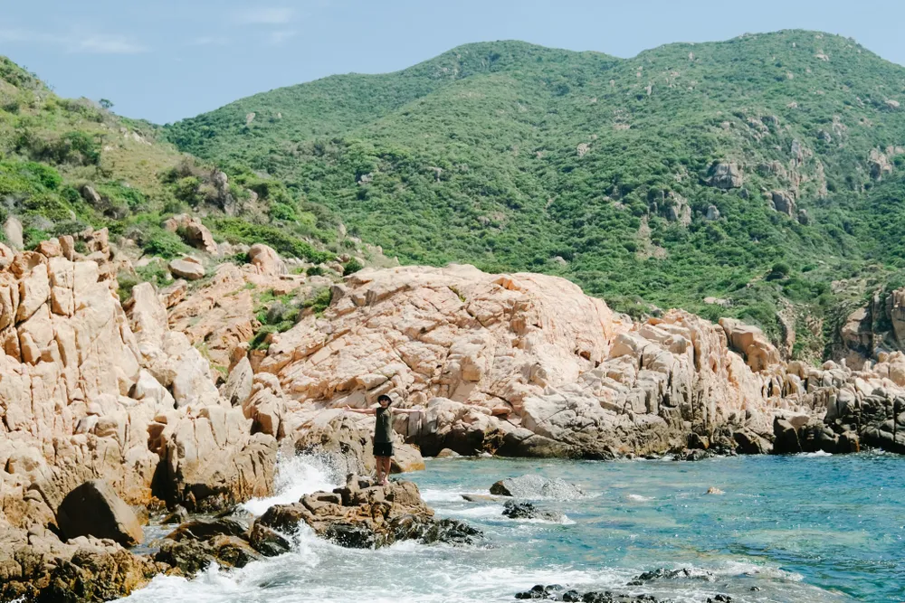 Bãi Hòn Rùa được ví như viên ngọc ẩn thiên nhiên. Ninh-Thuan.jpg