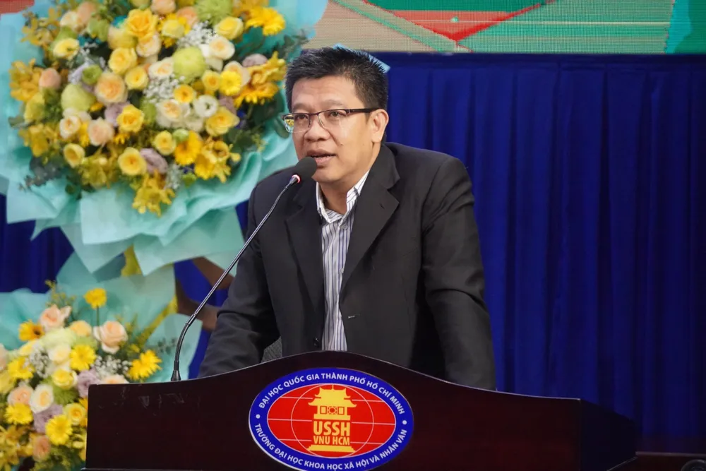 Ông Nguyễn Trọng Nghĩa Giám đốc Công ty Saigon Asset phát biểu. du-lich-3-8210-4452.jpg
