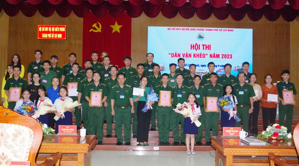 Bộ đội Biên phòng TP.HCM tổ chức hội thi 'Dân vận khéo' năm 2023. z4725701404285_8c86e696703d4170fea83cfac769d595.jpg
