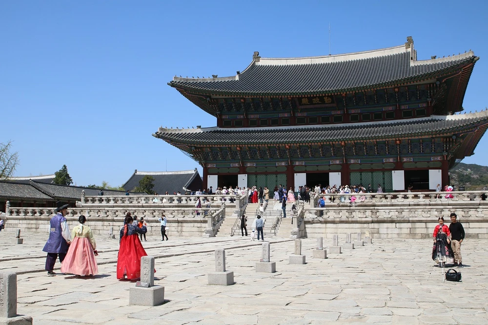 Gyeongbokgung là cung điện nổi tiếng tại TP Seoul.