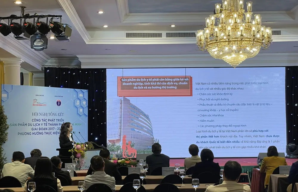 Hội nghị tổng kết công tác phát triển sản phẩm du lịch y tế TP.HCM giai đoạn 2017-2023, phương hướng thực hiện 2024-2030.