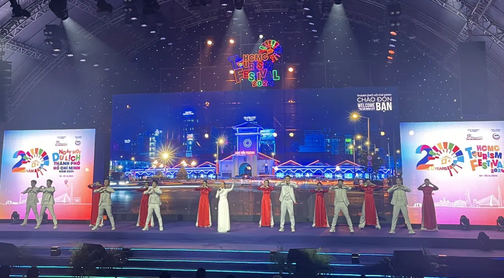 Lễ khai mạc ngày hội Du lịch TP.HCM lần thứ 20 năm 2024.