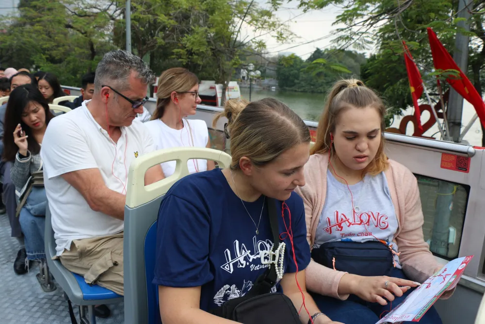 Dù là mùa du lịch quốc tế thấp điểm, lượng khách đến từ thị trường châu Âu vẫn tăng. Ảnh: TT.