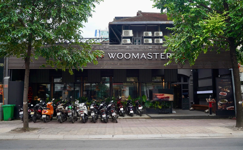 Biệt thự số 13 đường Lê Quý Đôn hiện được sử dụng làm quán ăn uống. Ảnh: Thuận Văn