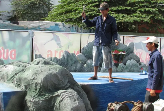 Đường hoa TP Cần Thơ năm nay có gì hay, lạ? ảnh 4 Đường hoa TP Cần Thơ năm nay có gì hay, lạ? ảnh 4