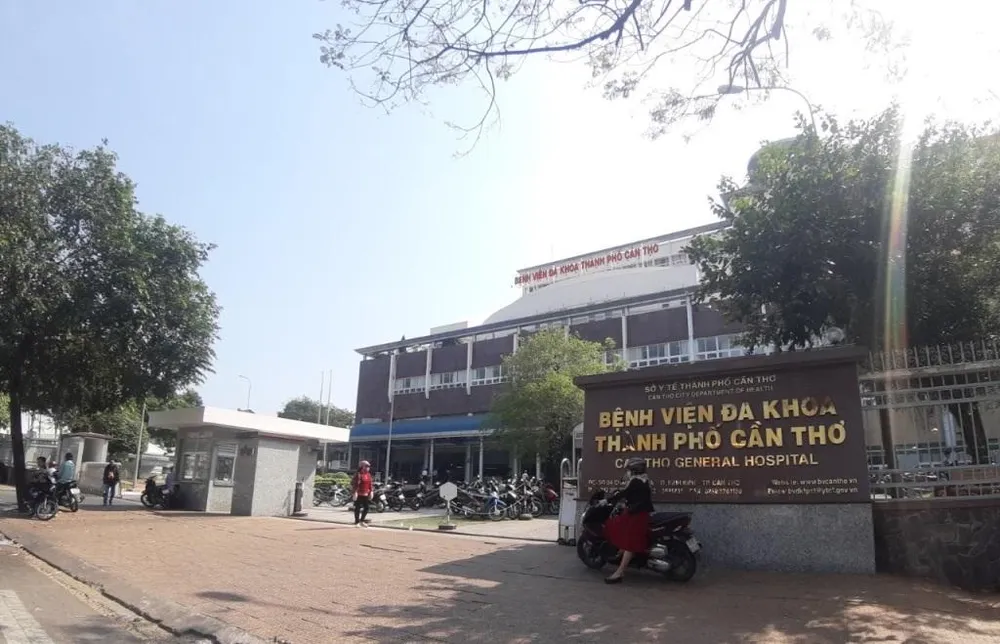 BV Đa khoa TP Cần Thơ có một gói thầu liên quan Việt Á. Ảnh: HẢI DƯƠNG