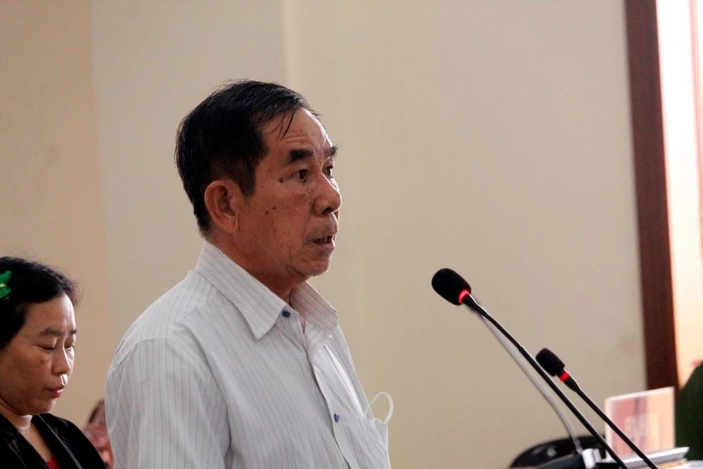 Bị cáo Trường được tòa phúc thẩm giảm nhẹ hình phạt ở cả hai tội danh. Ảnh: NHẪN NAM