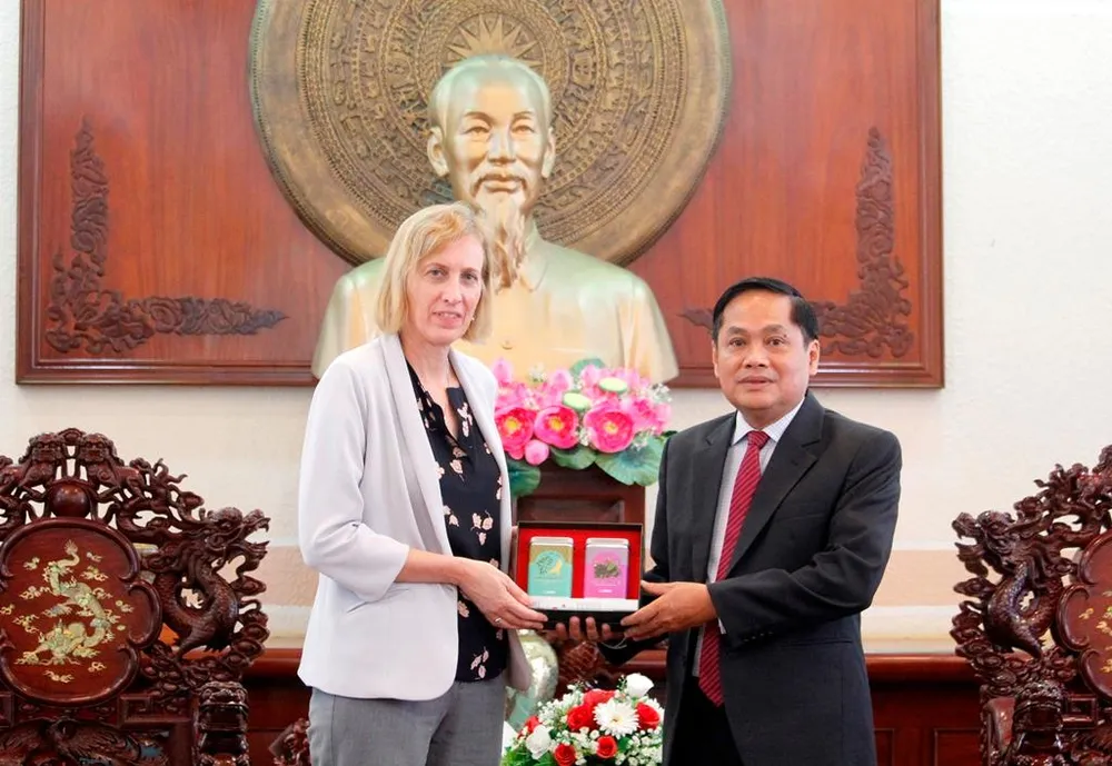 ổng Lãnh sự Hoa Kỳ tại TP.HCM Susan Burns 