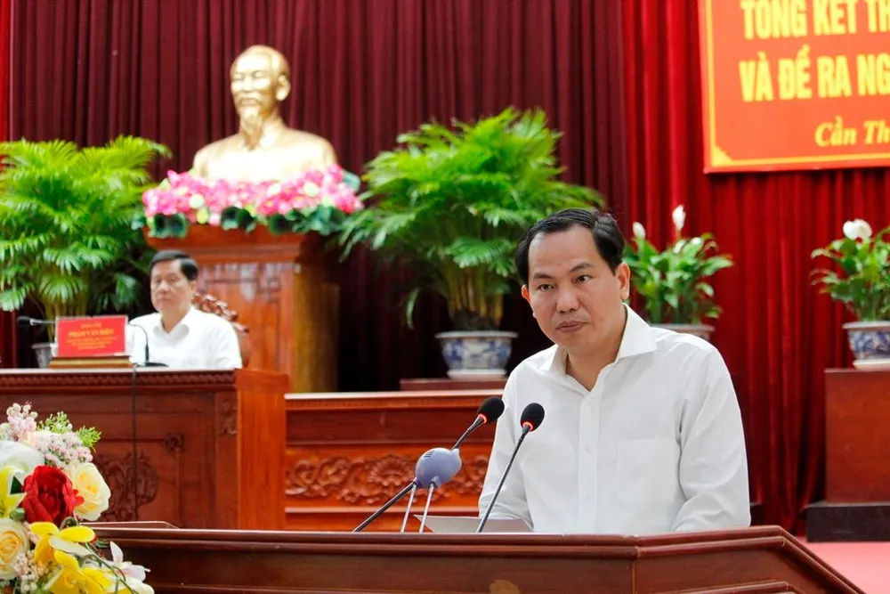 Bí thư Thành ủy Cần Thơ Lê Quang Mạnh