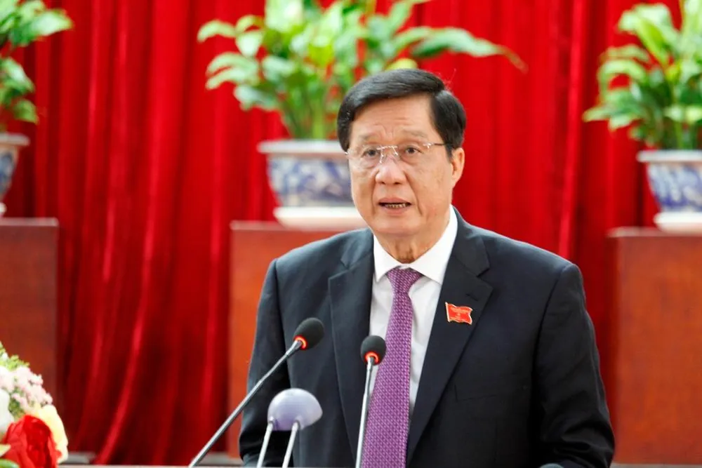 Chủ tịch HĐND TP Cần Thơ Phạm Văn Hiểu phát biểu tại kỳ họp ngày 9-12. Ảnh: NHẪN NAM Chủ tịch HĐND TP Cần Thơ Phạm Văn Hiểu phát biểu tại kỳ họp ngày 9-12. Ảnh: NHẪN NAM