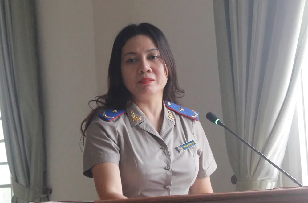 Trần Thị Phương Hoa - Phó Tổng cục trưởng Tổng cục THADS