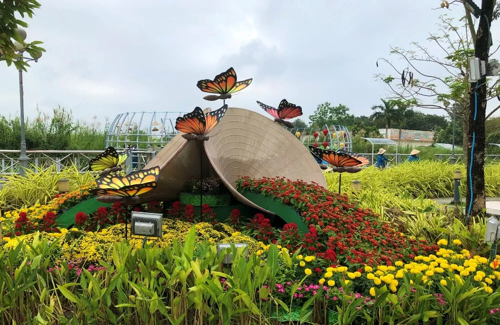 vườn hoa nghệ thuật Cần Thơ 2023 vườn hoa nghệ thuật Cần Thơ 2023