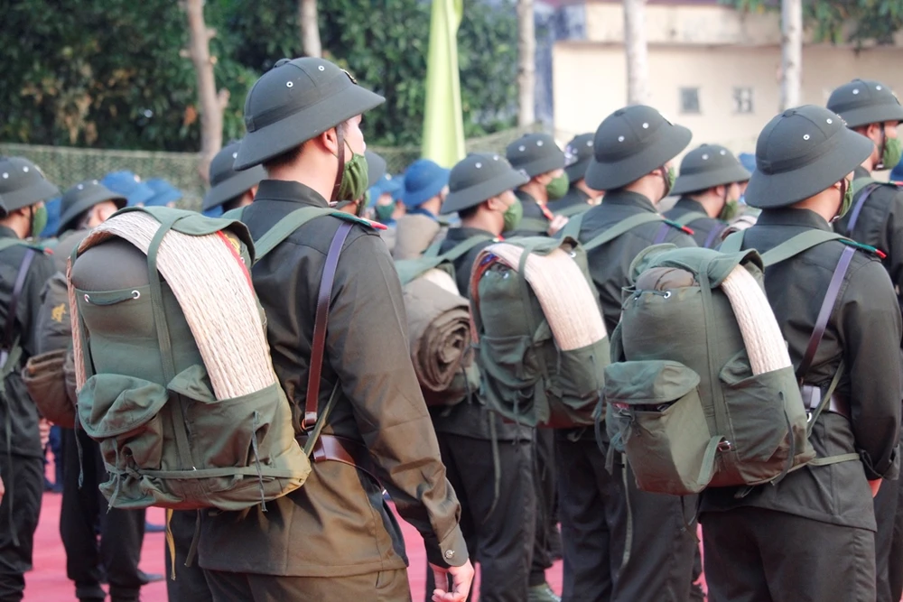 lễ giao nhận quân năm 2023 ở Cần Thơ