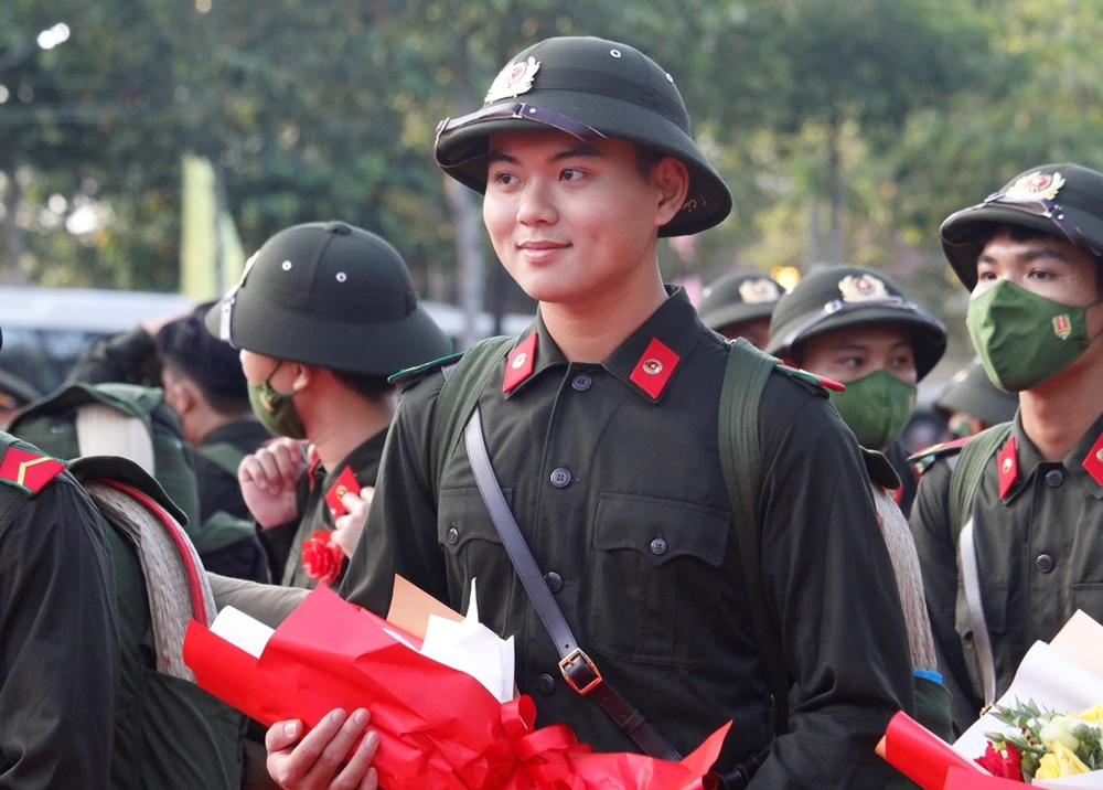 lễ giao nhận quân năm 2023 ở Cần Thơ