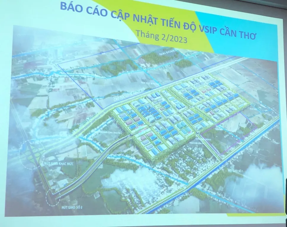 dự án khu công nghiệp VSIP Cần Thơ