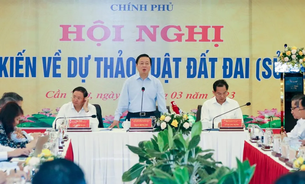 Phó Thủ tướng Trần Hồng Hà