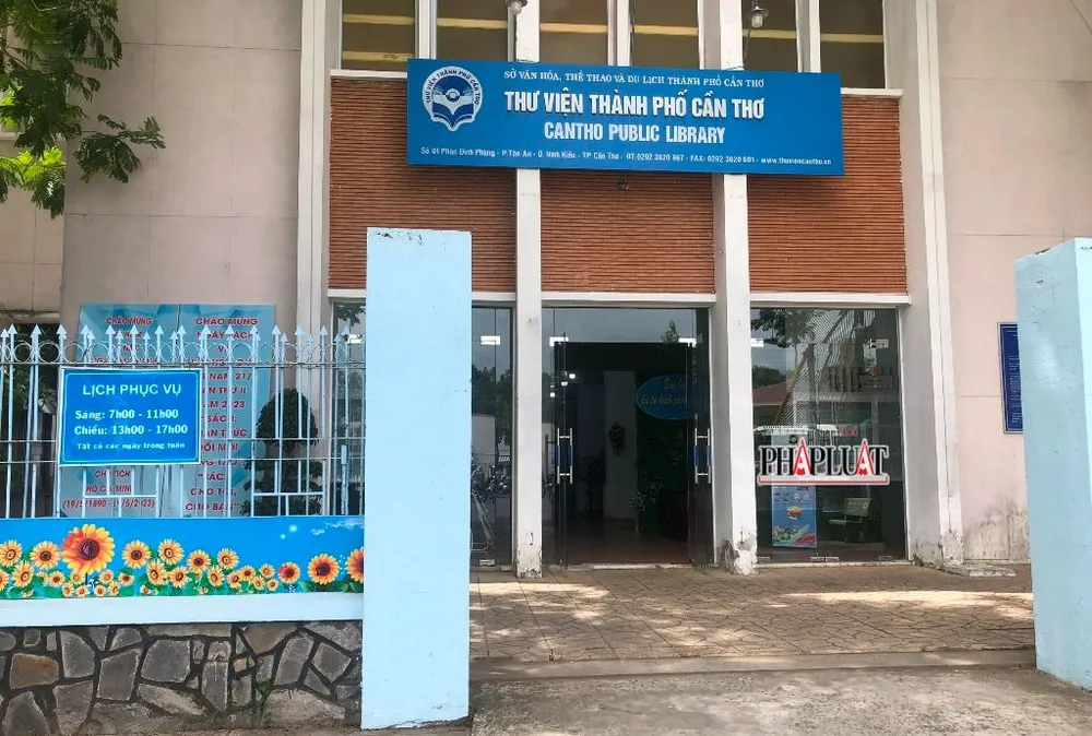 Thư viện TP Cần Thơ sẽ được xây mới hiện đại trong thời gian tới. Ảnh: NHẪN NAM