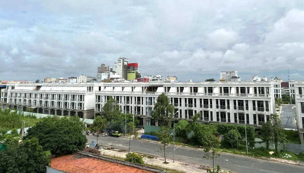 Một dự án bất động sản ở Cần Thơ. Ảnh: NAM GIAO