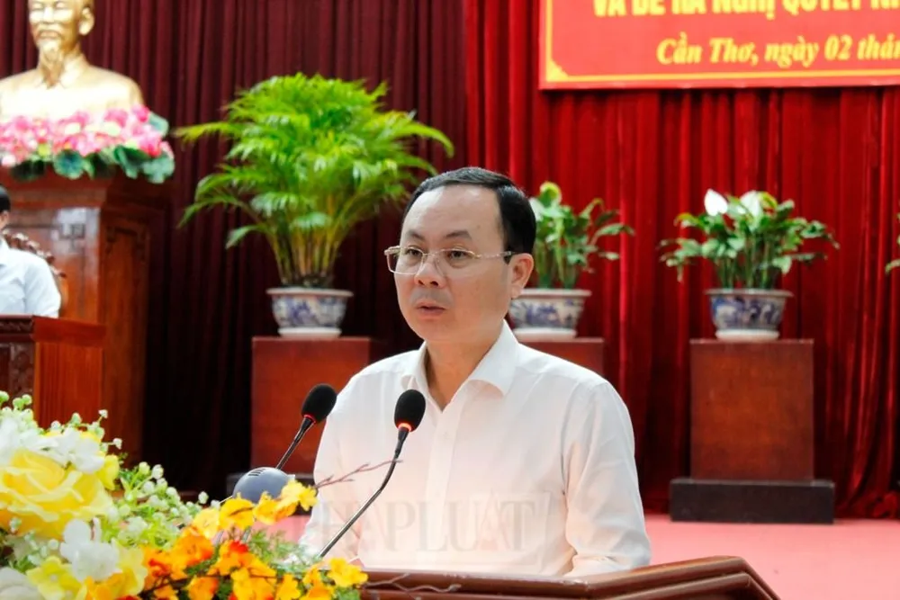 Bí thư Thành ủy Cần Thơ Nguyễn Văn Hiếu