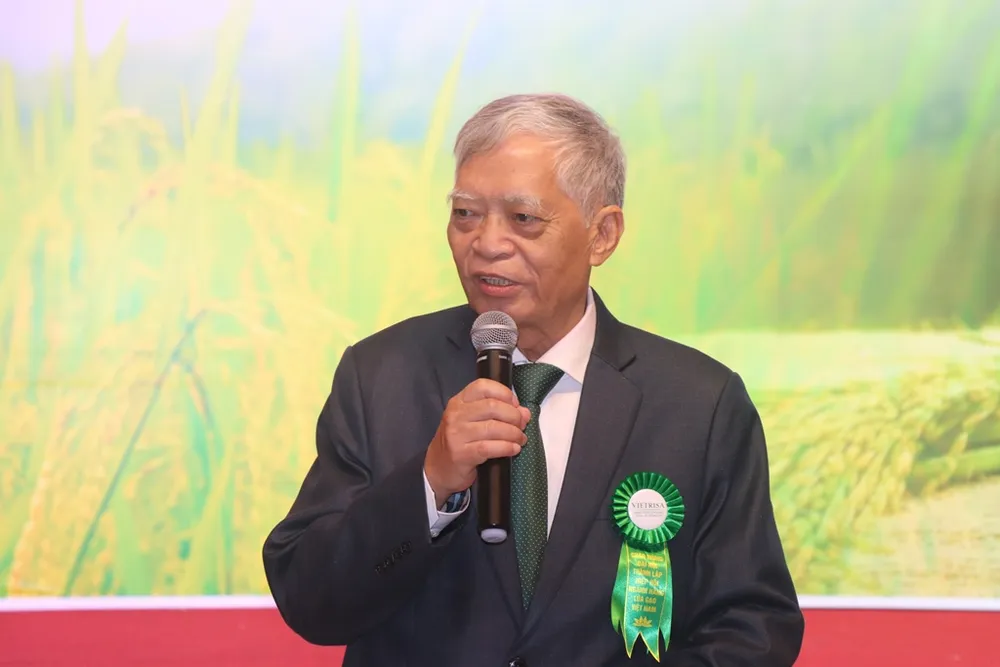 ông Bùi Bá Bổng - Chủ tịch Hiệp hội Ngành hàng lúa gạo Việt Nam