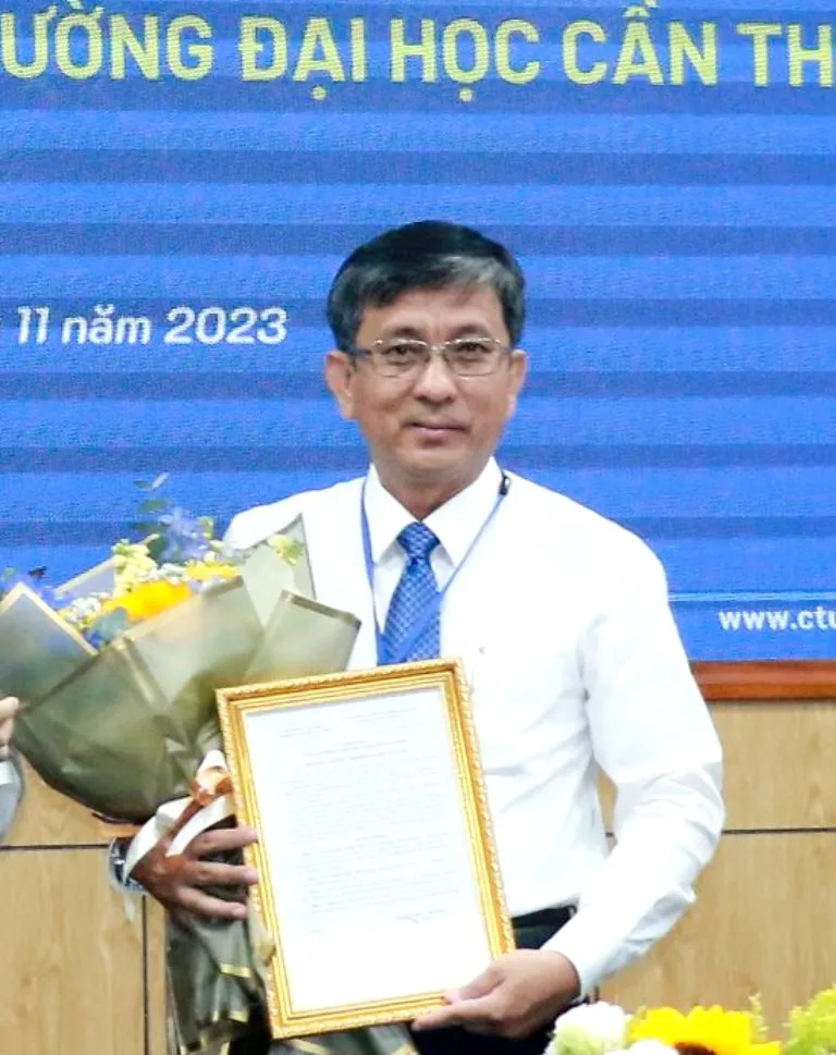 PGS.TS Trần Trung Tính giữ chức vụ Hiệu trưởng Trường ĐH Cần Thơ