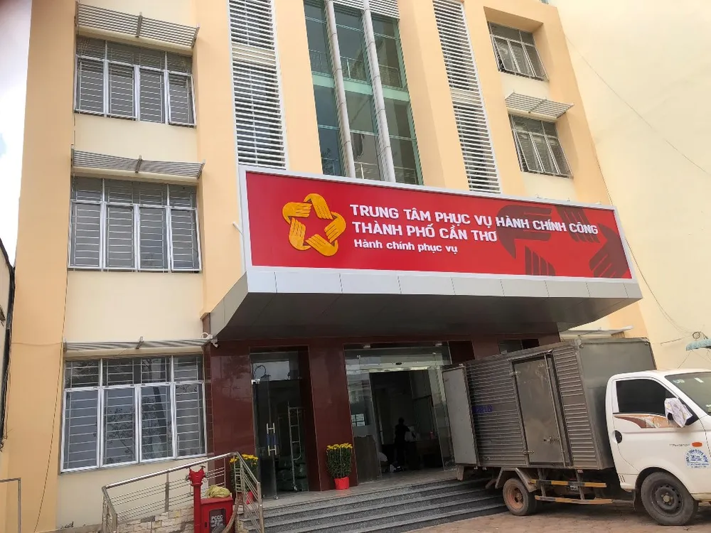 Trung tâm Phục vụ hành chính công TP Cần Thơ.