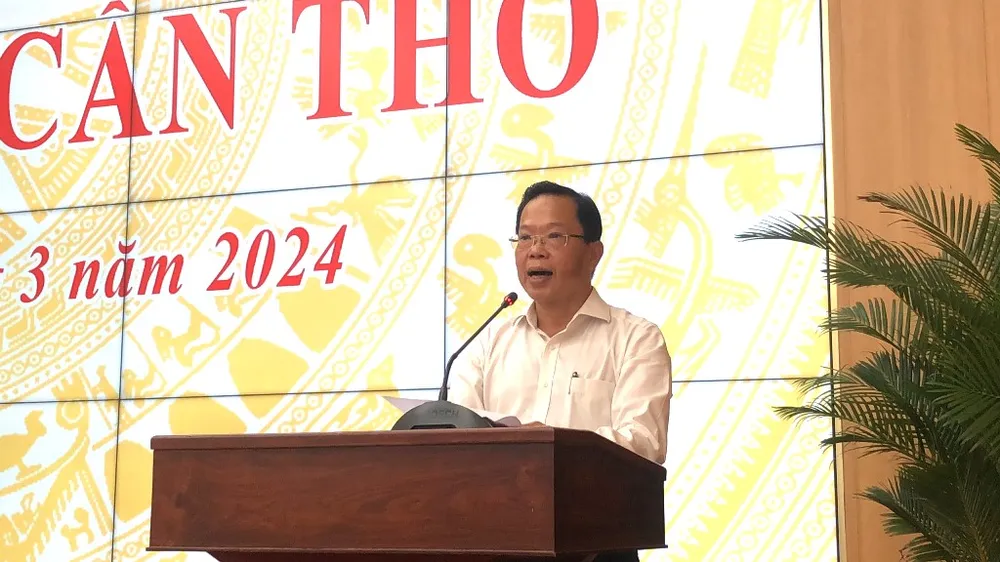 Ông Châu Việt Tha - Giám đốc Sở Nội vụ TP Cần Thơ