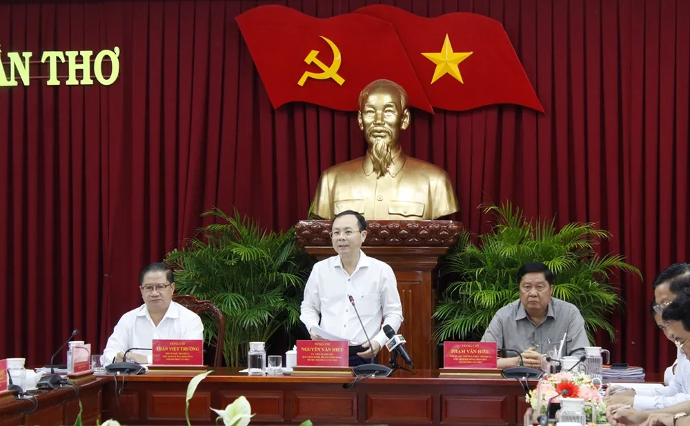 Bí thư Thành ủy Cần Thơ Nguyễn Văn Hiếu