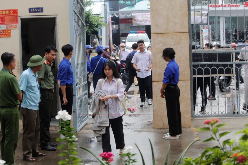 Thi tốt nghiệp THPT ở Cần Thơ.