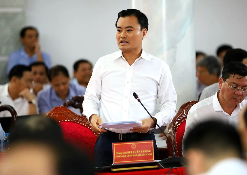 Phó chủ tịch UBND TP.HCM thông tin nguồn vật liệu cho dự án đường vành đai 3