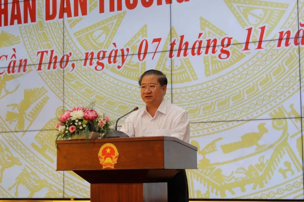 Chủ tịch UBND TP Cần Thơ Trần Việt Trường