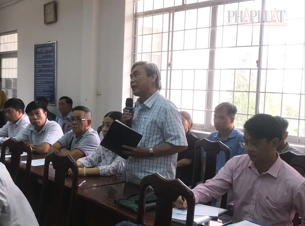 Đoàn ĐBQH TP Cần Thơ tiếp xúc cử tri phường An Thới.