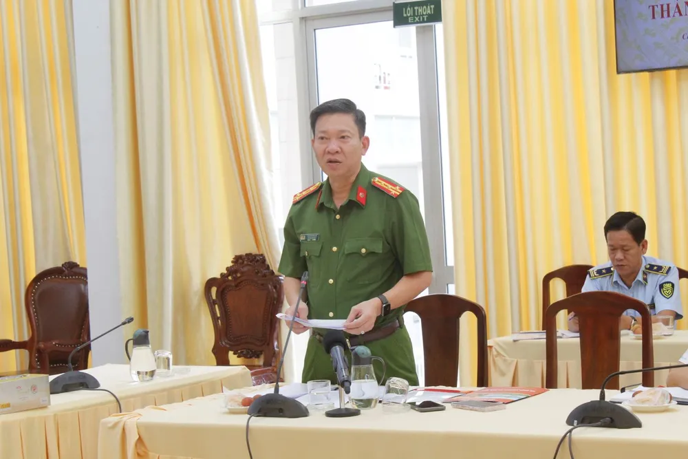 Đại tá Trần Hoàng Độ, Phó Giám đốc Công an TP Cần Thơ.