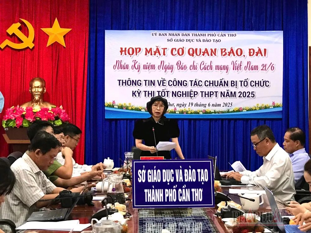 Phó Giám đốc Sở GD&ĐT TP Cần Thơ Lê Thị Thùy Dung