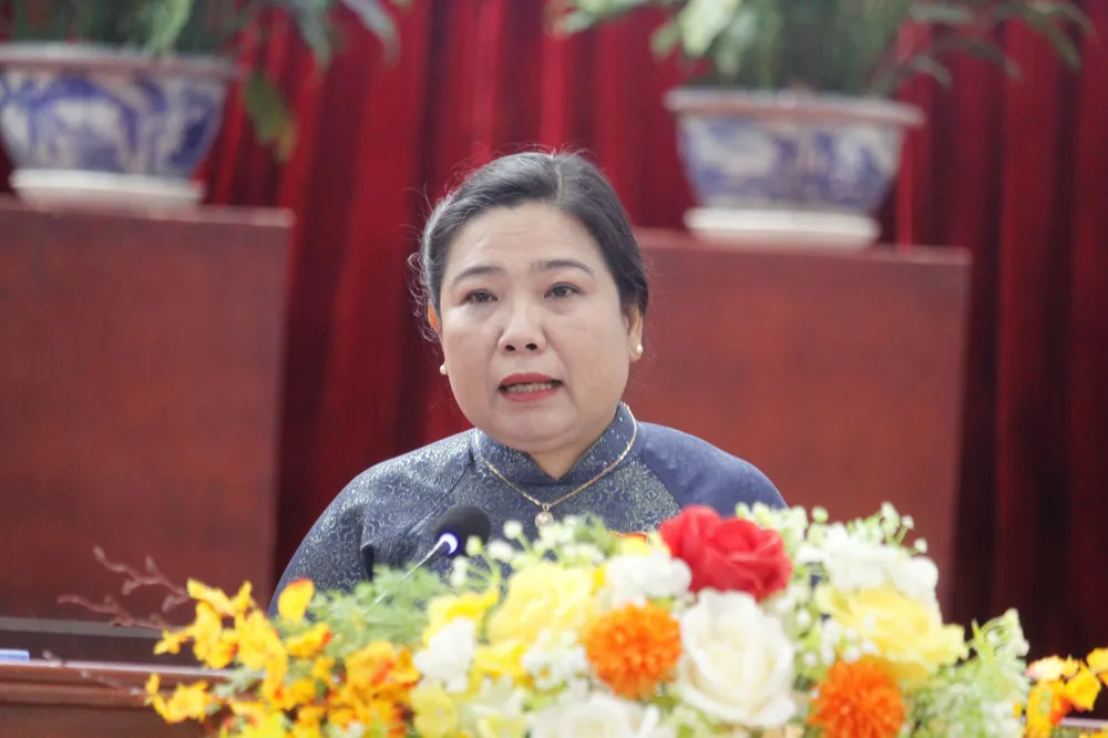 Chủ tịch Ủy ban MTTQ Việt Nam TP Cần Thơ Hồ Thị Cẩm Đào