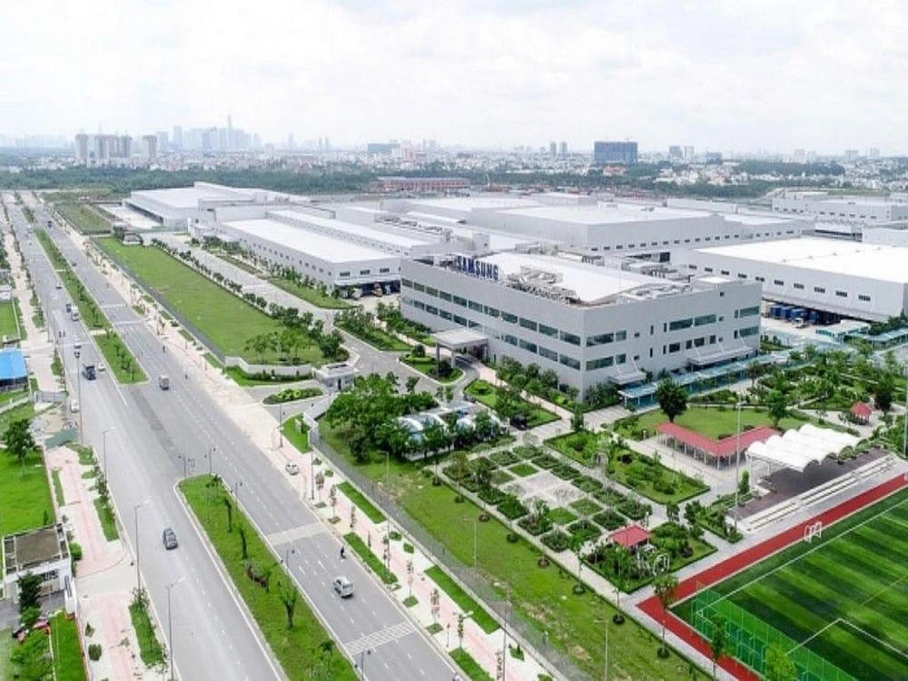 Nhiều ngân hàng tập trung giải ngân cho dự án bất động sản khu công nghiệp. Ảnh minh họa bất động sản khu công nghiệp