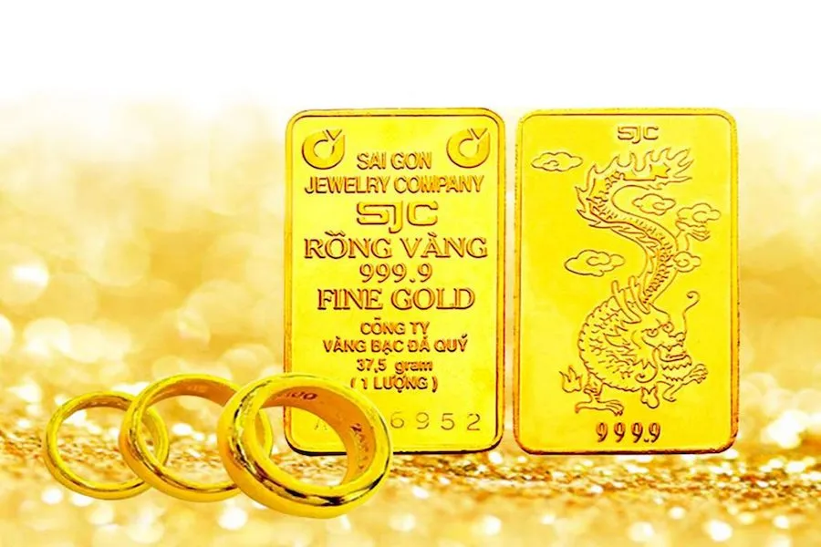 Vàng miếng SJC tăng mạnh trở lại Vàng miếng SJC tăng mạnh trở lại