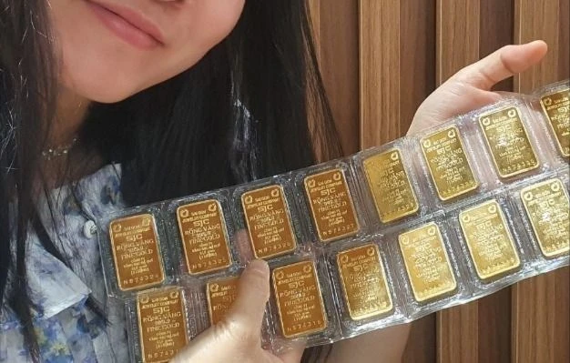 Vàng miếng SJC tăng mạnh sau nhiều ngày đứng im