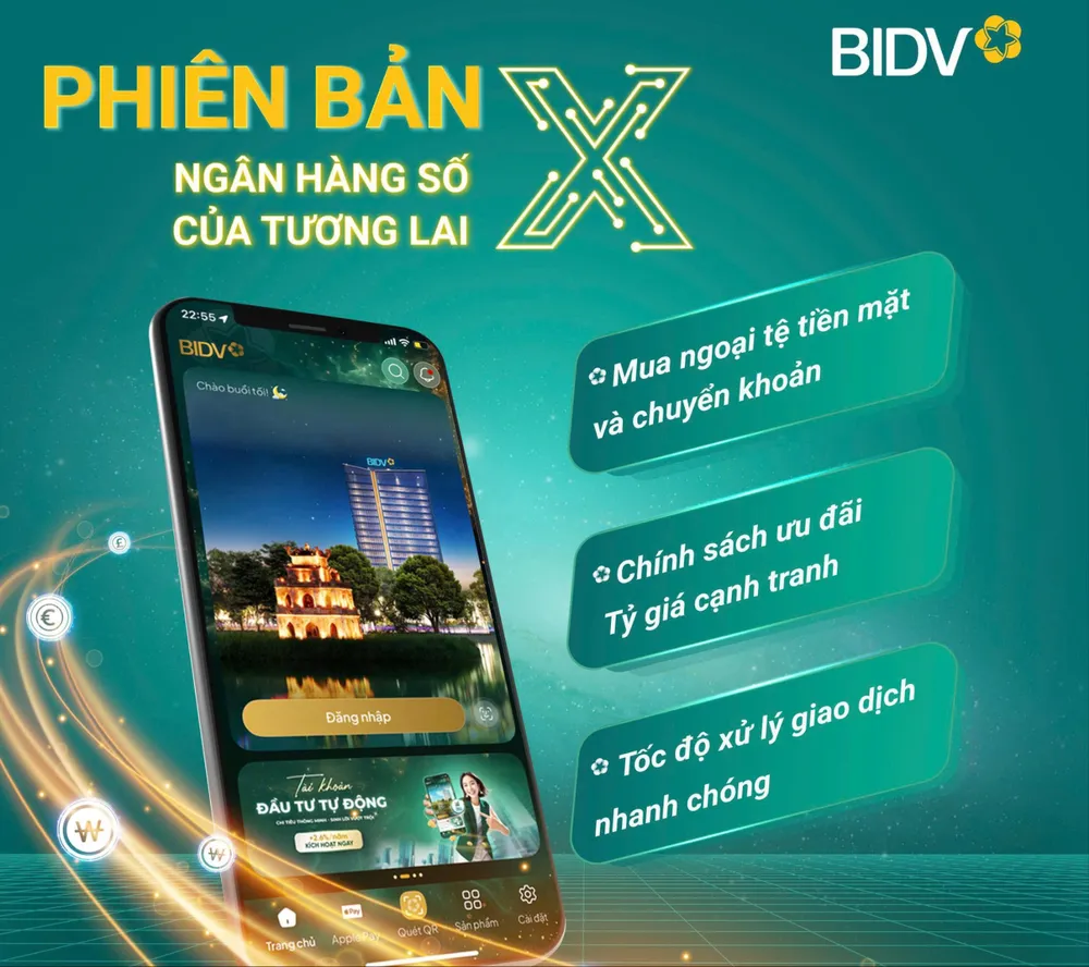 App ngân hàng giúp bạn mua bán ngoại tệ thành công