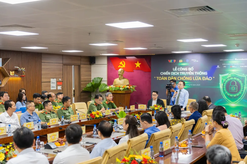 Lễ phát động chiến dịch “Toàn dân chống lừa đảo” do VTV9 tổ chức tại TP.HCM