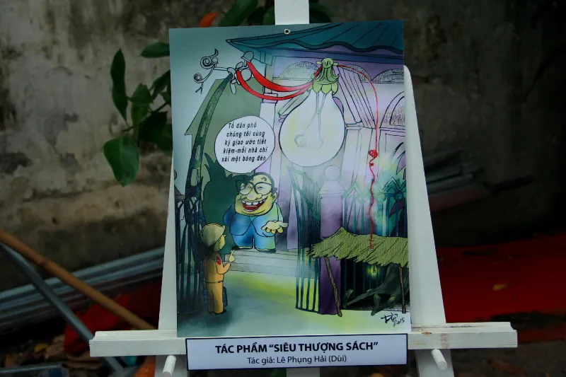 Toàn cảnh tiết kiệm điện trong con mắt biếm ảnh 8